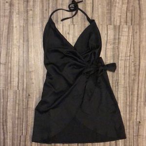 NWT PLT BACKLESS HALTER DRESS PETITE 0
